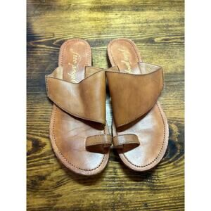 Free People Brown San Antonio Leather Sandals Size 39 (Size 9)